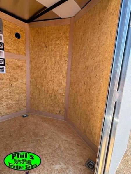 New 2026 Haulmark 6X12 Cargo / Enclosed Trailer PASSPORT DELUX - REAR DOUBLE DOORS!