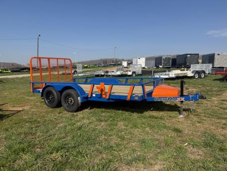 New 2026 RawMaxx UTX 7K 16' 7K JACK BOX Utility Trailer