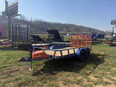 New 2026 RawMaxx UTX 7K 16' 7K JACK BOX Utility Trailer