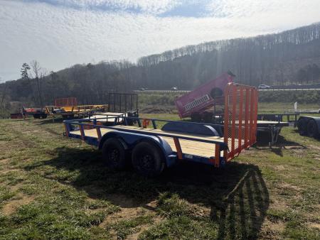 New 2026 RawMaxx UTX 7K 16' 7K JACK BOX Utility Trailer