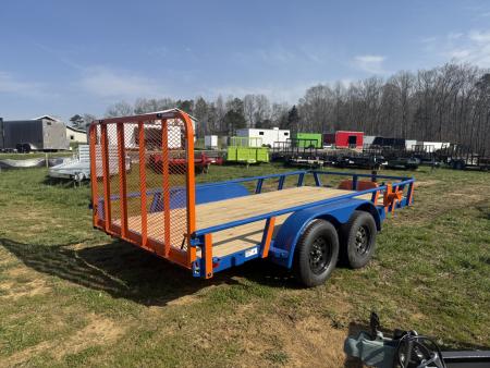 New 2026 RawMaxx UTX 7K 16' 7K JACK BOX Utility Trailer