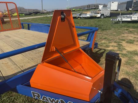 New 2026 RawMaxx UTX 7K 16' 7K JACK BOX Utility Trailer