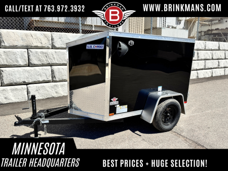 New 2026 US Cargo 4X6 Cargo / Enclosed Trailer - SWING DOOR!