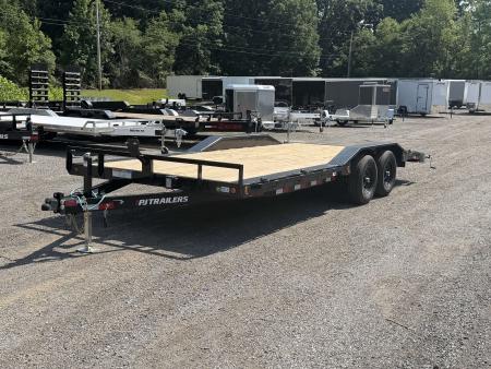 New 2027 PJ Trailers 102" x 20' - 5" Channel Buggy Hauler (B5) - 10K GVWR Car / Racing Trailer