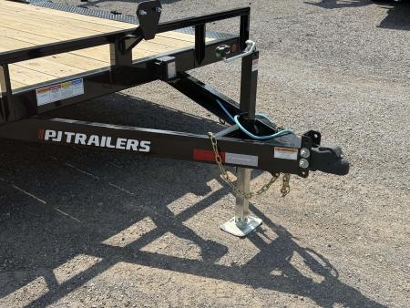 New 2027 PJ Trailers 102" x 20' - 5" Channel Buggy Hauler (B5) - 10K GVWR Car / Racing Trailer
