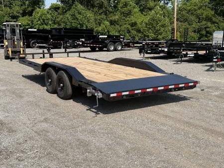 New 2027 PJ Trailers 102" x 20' - 5" Channel Buggy Hauler (B5) - 10K GVWR Car / Racing Trailer