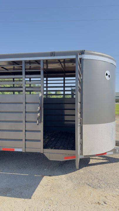 Used 2024 East Texas 7X20 Livestock TRAILER