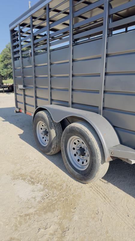 Used 2024 East Texas 7X20 Livestock TRAILER