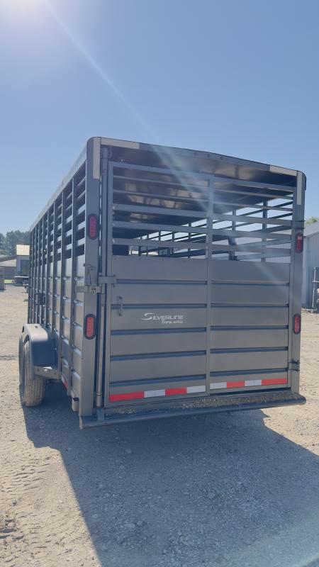 Used 2024 East Texas 7X20 Livestock TRAILER