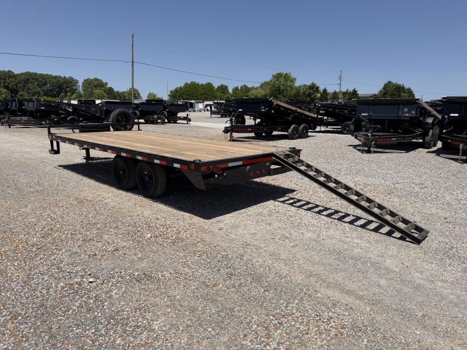 Used 2025 Load Trail 102"X18' 10K GVWR Flatbed Trailer