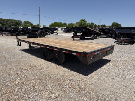 Used 2025 Load Trail 102"X18' 10K GVWR Flatbed Trailer
