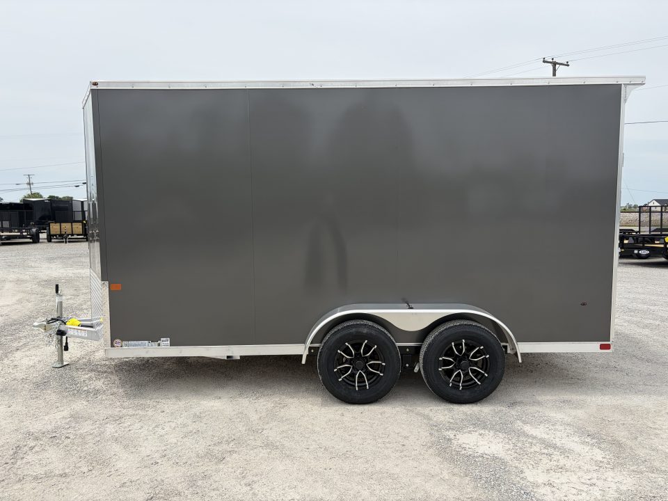 New 2026 NEO Trailers NAVLE147-6 (7' X 14') 7K V-Nose Cargo / Enclosed Trailer