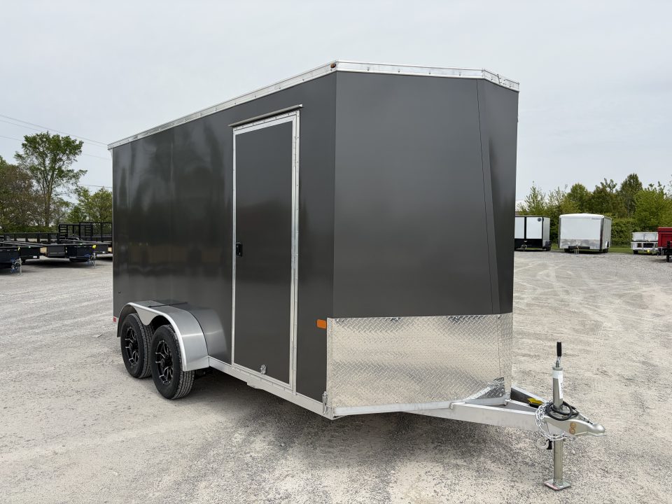 New 2026 NEO Trailers NAVLE147-6 (7' X 14') 7K V-Nose Cargo / Enclosed Trailer