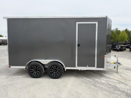 New 2026 NEO Trailers NAVLE147-6 (7' X 14') 7K V-Nose Cargo / Enclosed Trailer