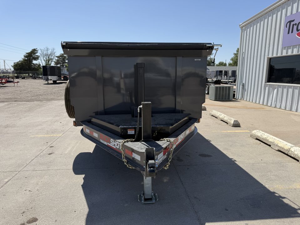 New 2026 Buckshot MFG TLP416 Hydraulic Jacks & 8K Axles Dump Trailer