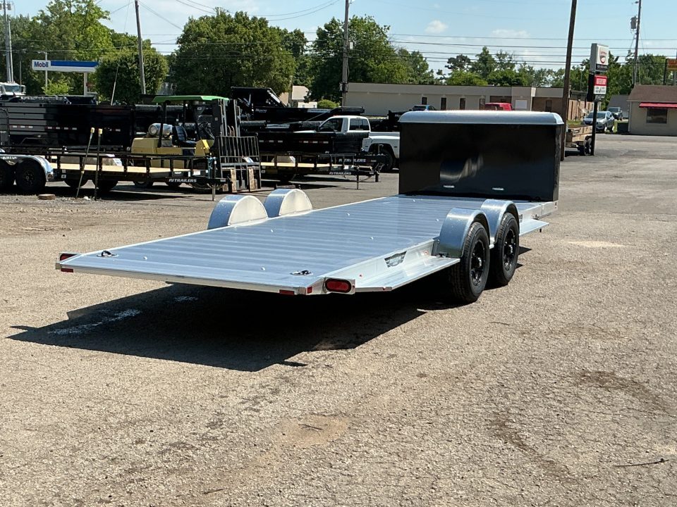 New 2027 Aluma 8220H-XL-TILT 81" x 20' Executive Series Tilt - 10K GVWR Car / Racing Trailer