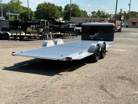 New 2027 Aluma 8220H-XL-TILT 81" x 20' Executive Series Tilt - 10K GVWR Car / Racing Trailer