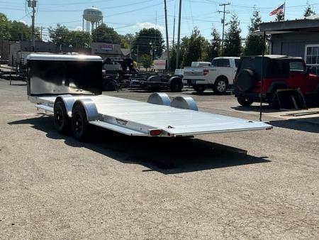 New 2027 Aluma 8220H-XL-TILT 81" x 20' Executive Series Tilt - 10K GVWR Car / Racing Trailer