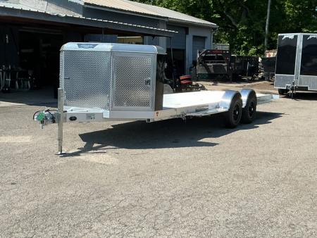 New 2027 Aluma 8220H-XL-TILT 81" x 20' Executive Series Tilt - 10K GVWR Car / Racing Trailer