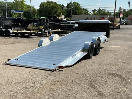 New 2027 Aluma 8220H-XL-TILT 81" x 20' Executive Series Tilt - 10K GVWR Car / Racing Trailer