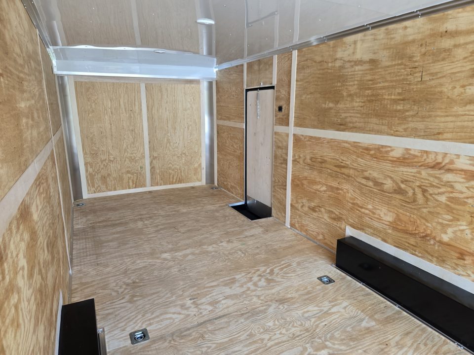 New 8.5 x 24 Homesteader Champion Enclosed Cargo Trailer, 10k GVWR ***Charcoal Black Out w/Spread Torsion Axles, PolyCor Side Panels & Alum Wheels