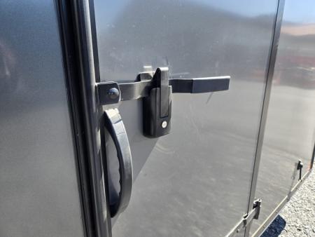 New 8.5 x 24 Homesteader Champion Enclosed Cargo Trailer, 10k GVWR ***Charcoal Black Out w/Spread Torsion Axles, PolyCor Side Panels & Alum Wheels