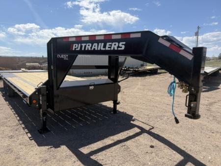 New 2027 PJ Trailers LQ 25' Deckover Trailer- 15K