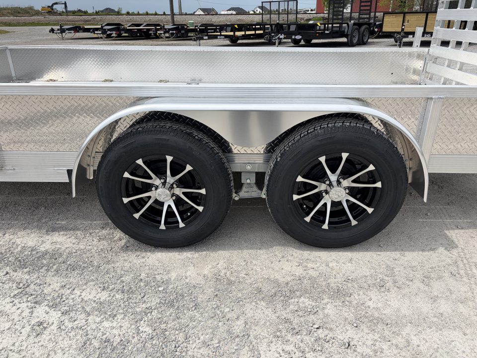 New 2026 Sport Haven AUT714TDS (7' X 14') 7K Deluxe Utility Trailer w/ ATP Sides
