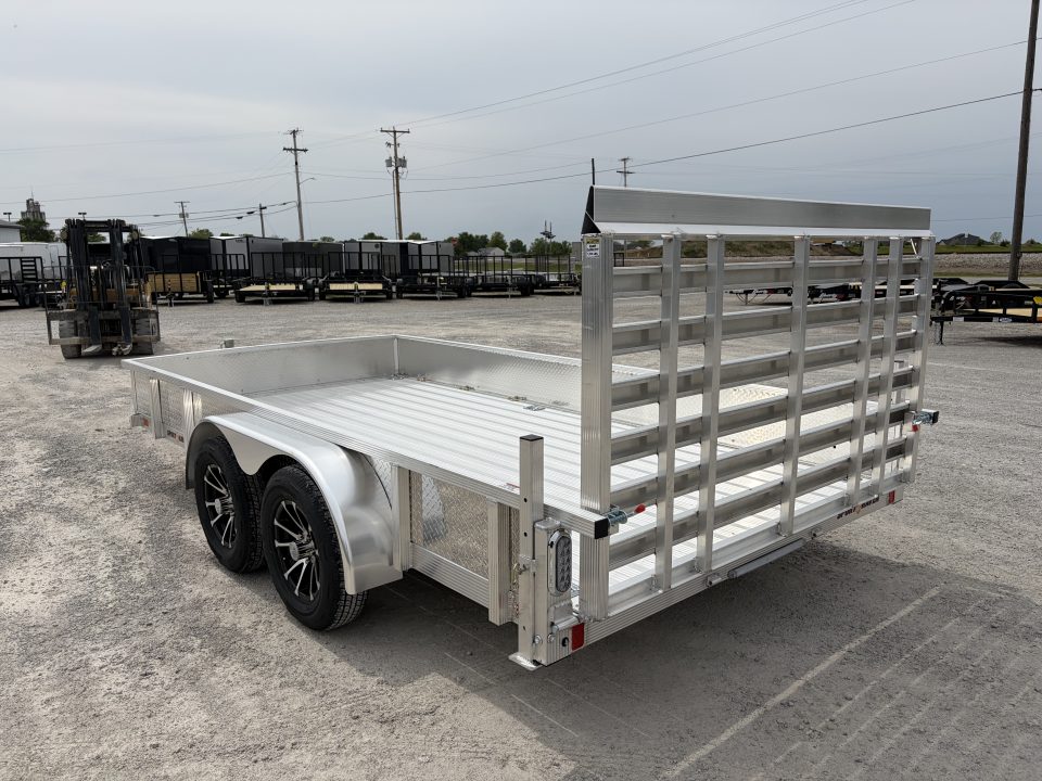 New 2026 Sport Haven AUT714TDS (7' X 14') 7K Deluxe Utility Trailer w/ ATP Sides