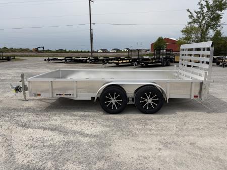 New 2026 Sport Haven AUT714TDS (7' X 14') 7K Deluxe Utility Trailer w/ ATP Sides