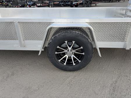 New 2026 SPORT HAVEN AUT714D (7' X 14') 2.9K Aluminum Utility Trailer w/ ATP Sides