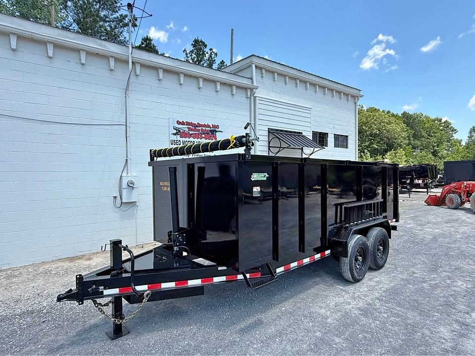 New 2026 Oak Ridge 7x16x4 14k Dump Trailer