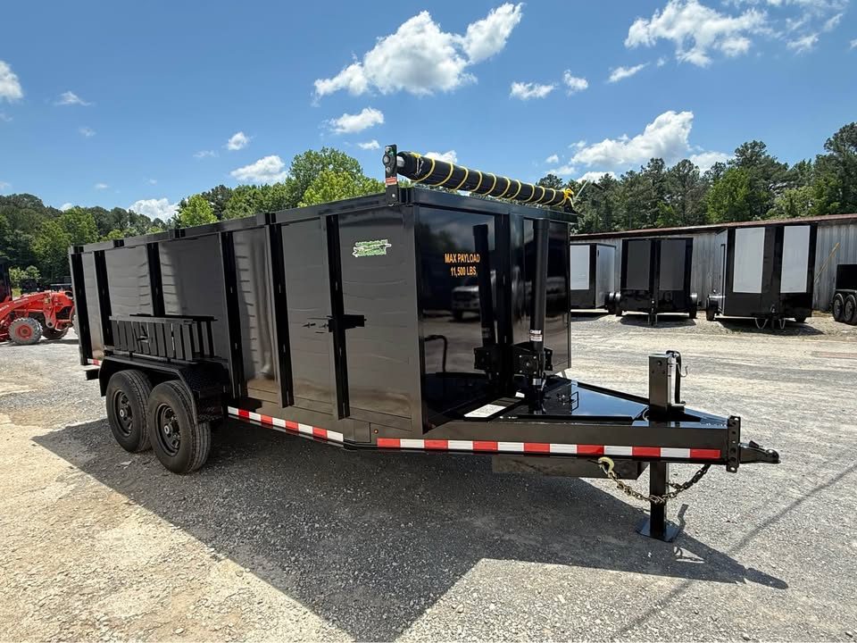 New 2026 Oak Ridge 7x16x4 14k Dump Trailer