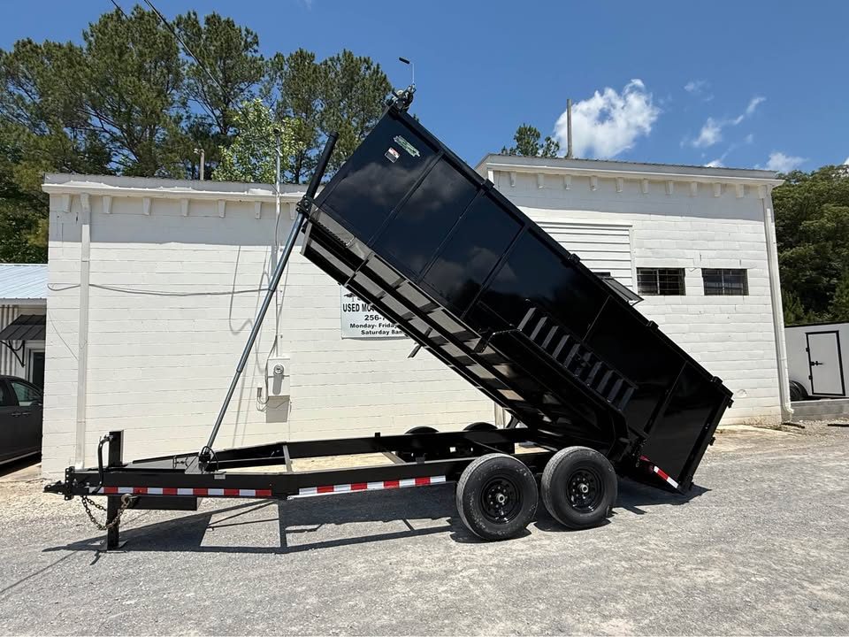 New 2026 Oak Ridge 7x16x4 14k Dump Trailer