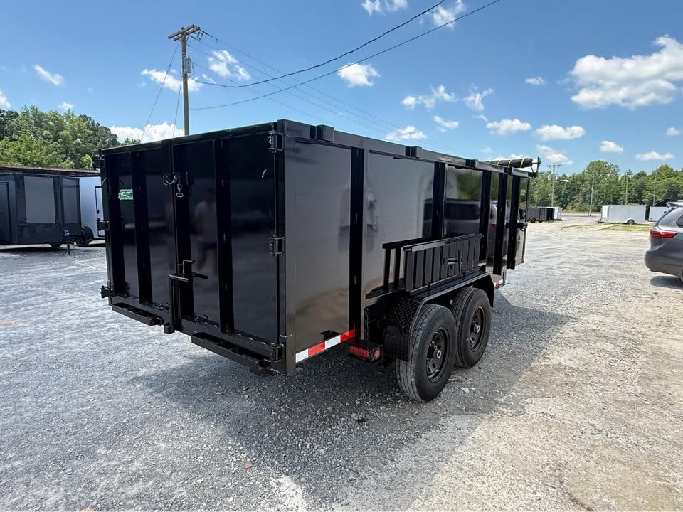 New 2026 Oak Ridge 7x16x4 14k Dump Trailer