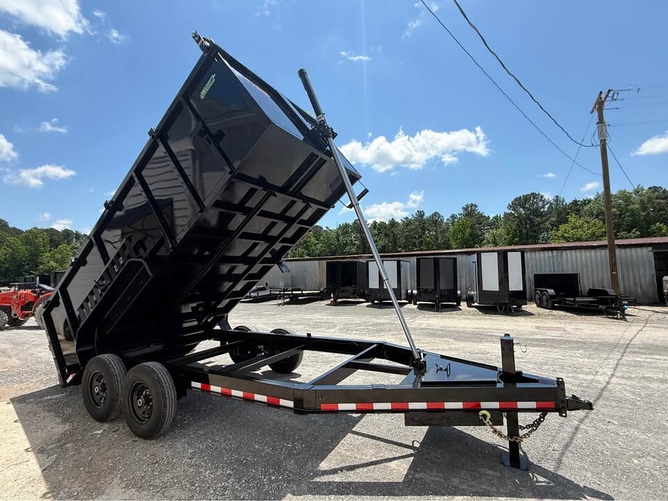 New 2026 Oak Ridge 7x16x4 14k Dump Trailer