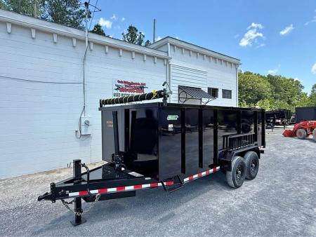 New 2026 Oak Ridge 7x16x4 14k Dump Trailer