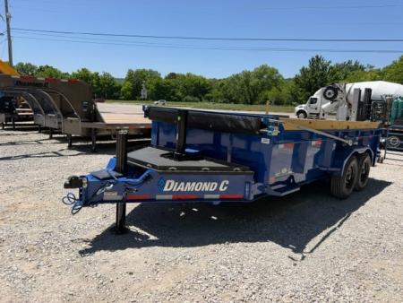 New 2026 Diamond C Trailers 15.5K LPT 207 Package 16'X82" Pacesetter Edition Dump Trailer