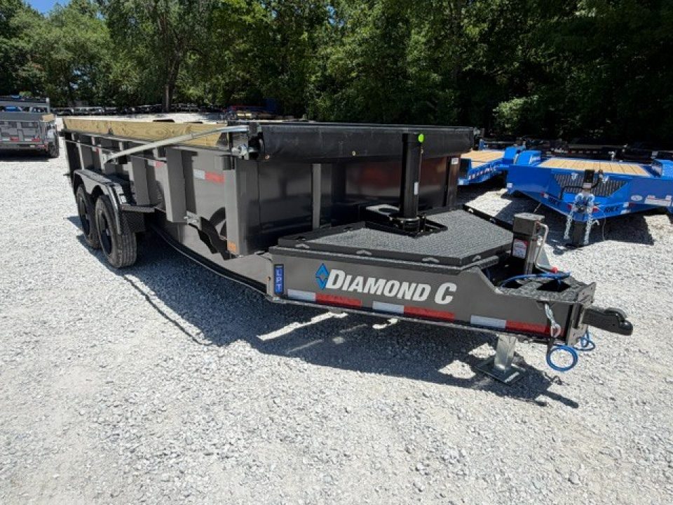 New 2026 Diamond C Trailers 18K LPT 208 Package 16'X81" Dump Trailer
