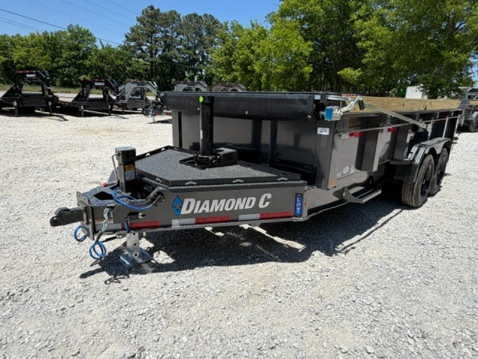 New 2026 Diamond C Trailers 18K LPT 208 Package 16'X81" Dump Trailer
