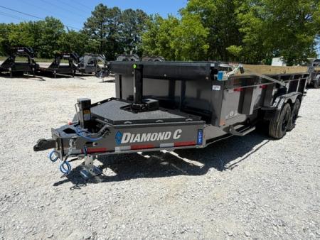 New 2026 Diamond C Trailers LPT 208 Package 16'X81  Dump Trailer