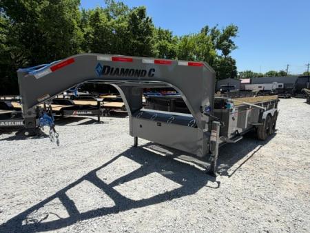 New 2026 Diamond C Trailers LPT 207-GN Package 16'X82  Flatbed Trailer