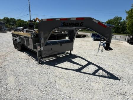 New 2026 Diamond C Trailers LPT 207-GN Package 16'X82" Flatbed Trailer