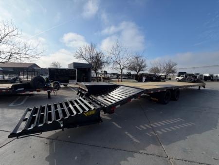 New 2027 Big Tex Trailers 25GN-40D5A-MR 8.5FT X 40FT 25.9K GVW TA-D Equipment Trailer