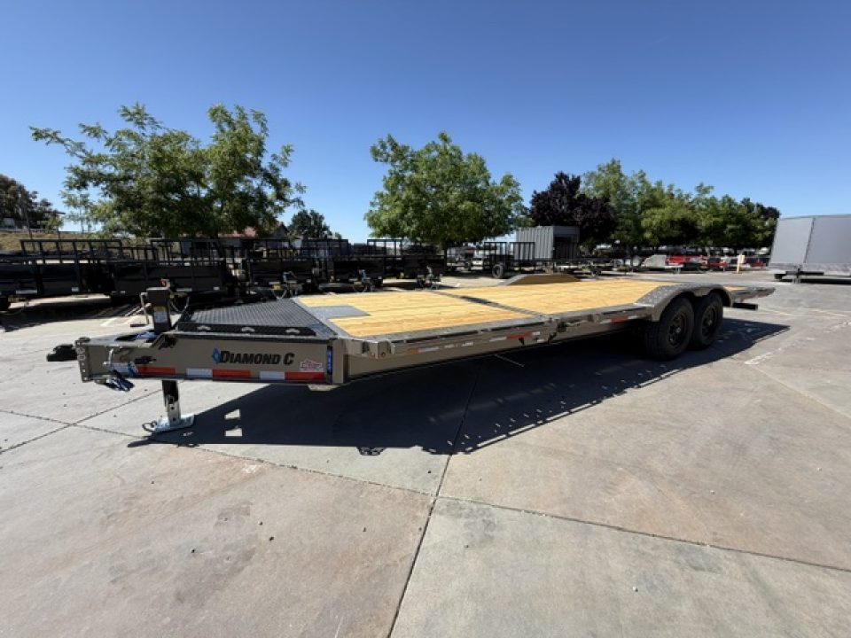 New 2026 Diamond C Trailers HXD207L24X102 8.5FT X 24FT 14.9K GVW Tilt Trailer