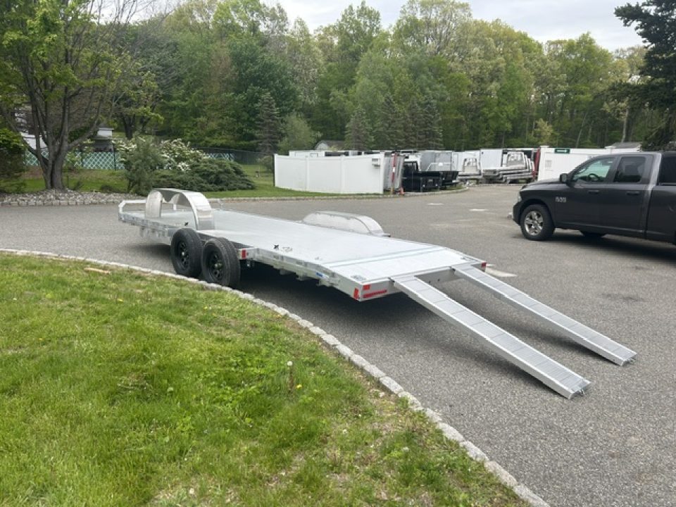 New EXAMPLE / 2027 ALCOM ECO-7X20 Aluminum Deck Car Hauler