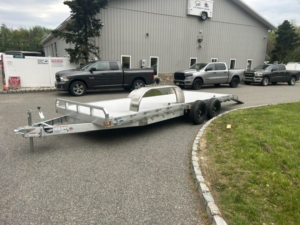 New EXAMPLE / 2027 ALCOM ECO-7X20 Aluminum Deck Car Hauler