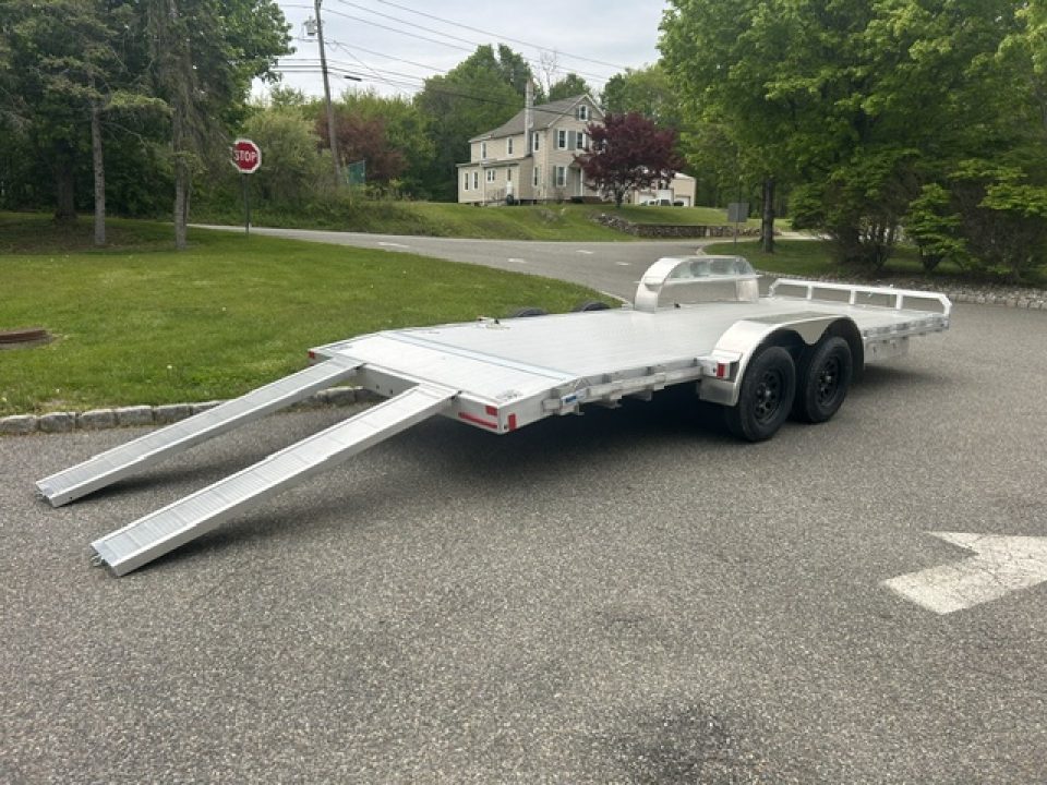 New EXAMPLE / 2027 ALCOM ECO-7X20 Aluminum Deck Car Hauler