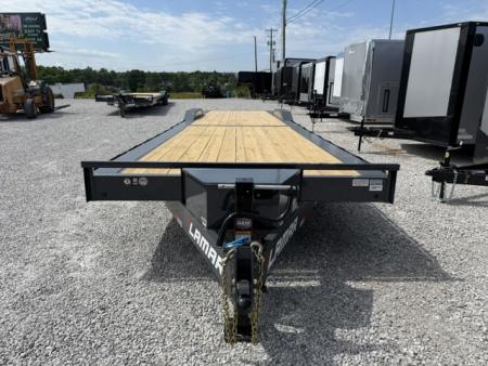 New Lamar Car Hauler 102x36 14K W/ Tool Box & Winch Plate