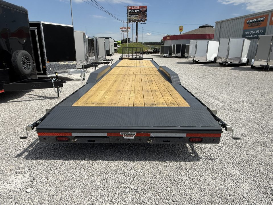 New Lamar Car Hauler 102x36 21K W/ Tool Box & Winch Plate